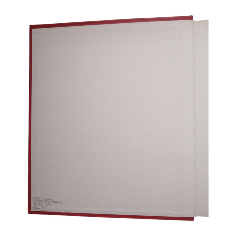 Red 15 Page / 30 Page (White) Stockbook