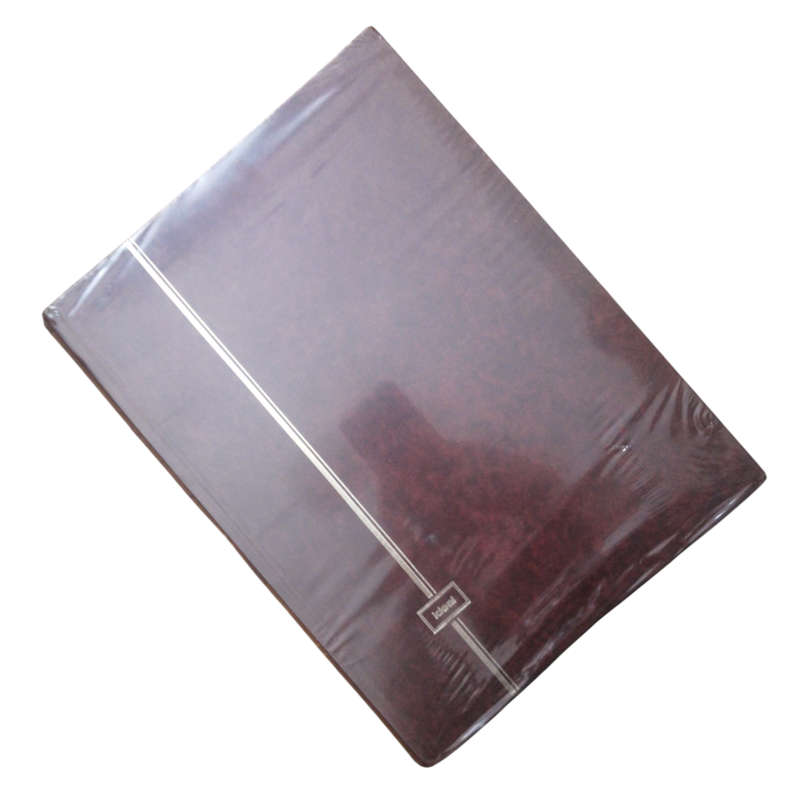 Ideal Brown 16 Page / 32 Side (White) Stockbook