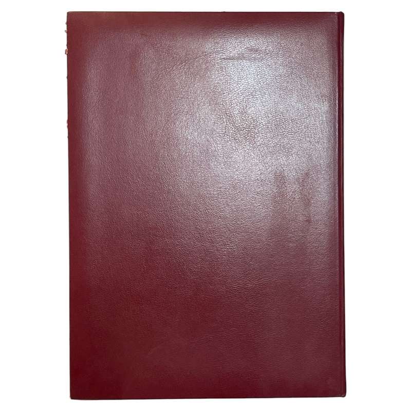 KEK Red 8 Page / 16 Side (White) Stockbook *Stained Pages