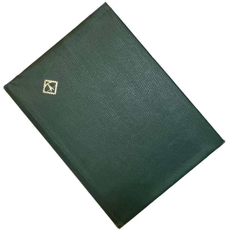 Lighthouse Green 8 Page / 16 Side (White) Stockbook *Stained Pages