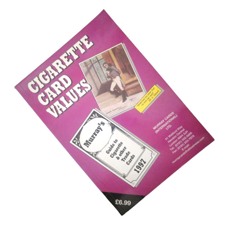 1997 Cigarette Card Values by Murray Cards Softcover