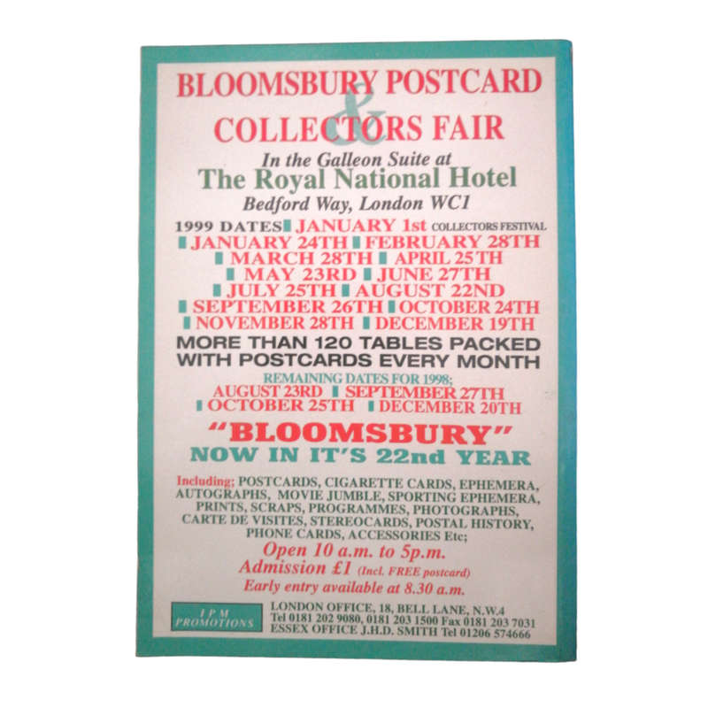 1999 Picture Postcard Values by J. H. D. Smith Softcover