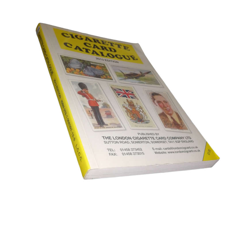 2013 Cigarette Card Catalogue by Ian A. Laker and Y. Berktay Softcover