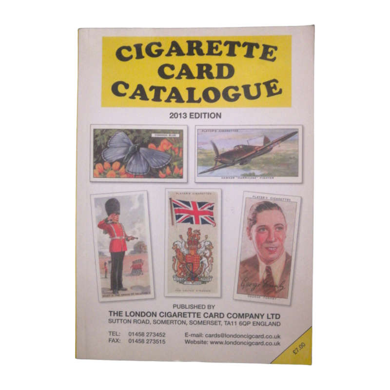 2013 Cigarette Card Catalogue by Ian A. Laker and Y. Berktay Softcover