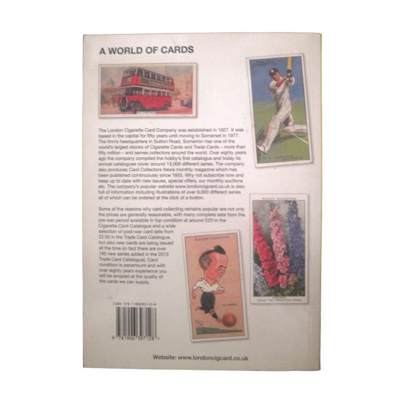 2013 Cigarette Card Catalogue by Ian A. Laker and Y. Berktay Softcover