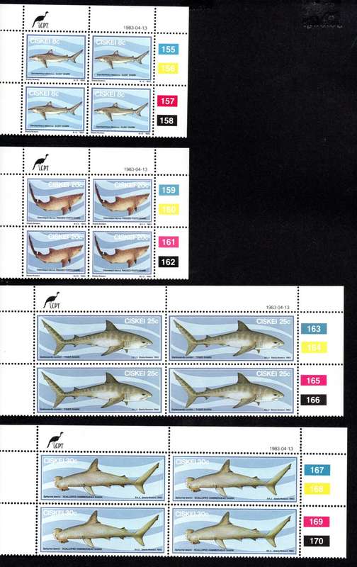 Ciskei 1983/04/13 Sharks Control Block Set