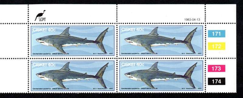 Ciskei 1983/04/13 Sharks Control Block Set