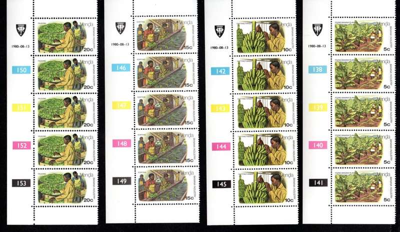 Venda 1980/05/14 Tea cultivation Control Block Set