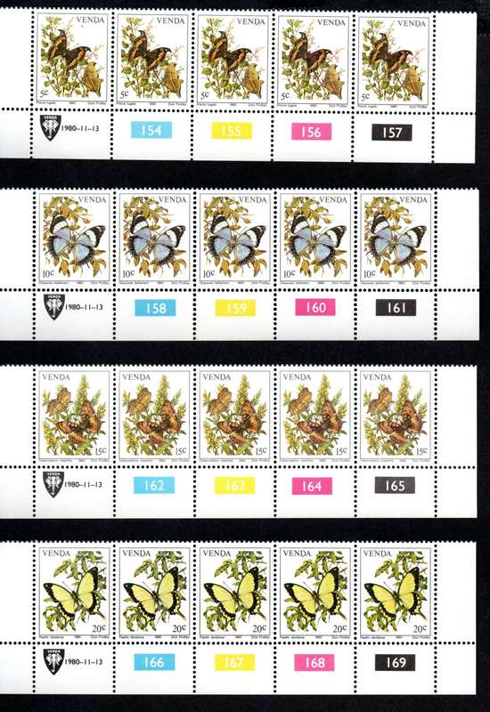 Venda 1980/11/13 Butterflies Control Block Set