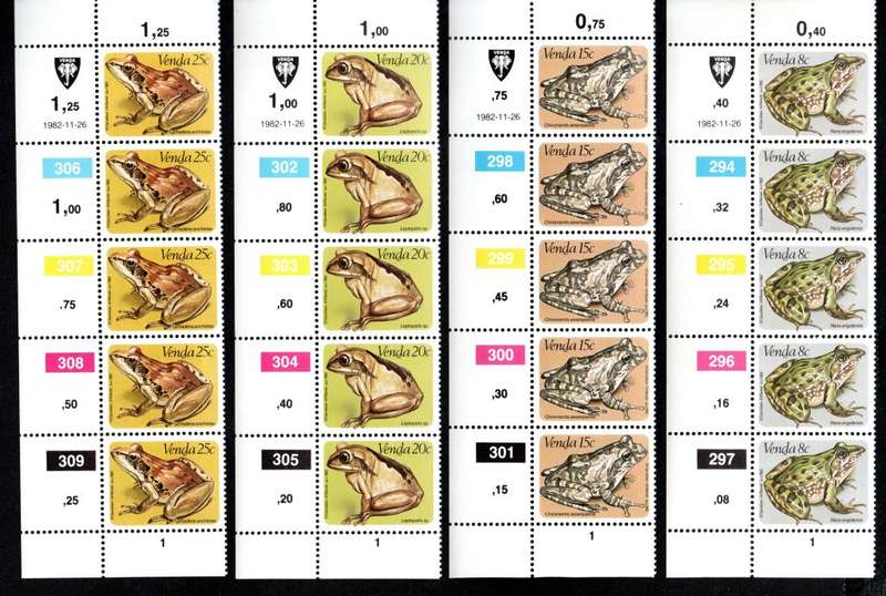Venda 1982/11/29 Frogs Control Block Set