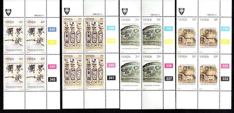 Venda 1983/05/11 History of writing Control Block Set