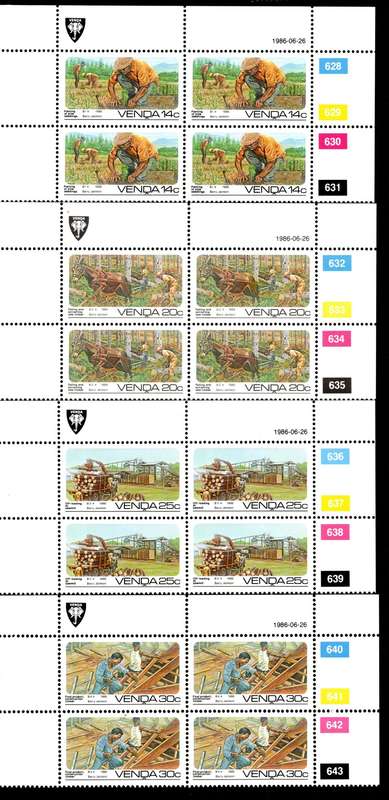 Venda 1986/06/26 Forestry Control Block Set