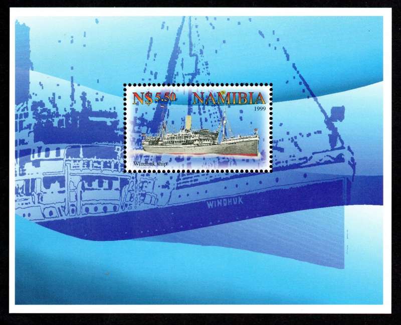 Namibia 1998/03/18 Windhoek Ship Miniature Sheet