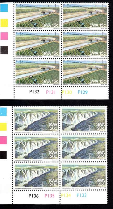 South-West Africa 1976/11/19 Water Supply Control Block Set