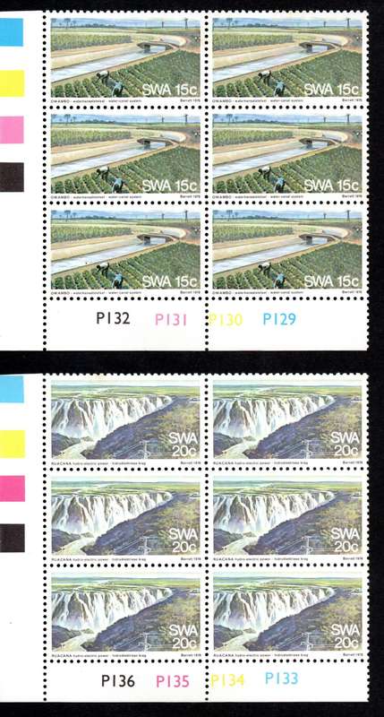 South-West Africa 1976/11/19 Water Supply Control Block Set