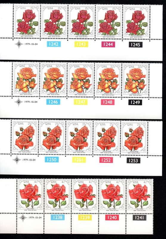 RSA 1979/10/04 Fourth World Rose Convention Control Blocks