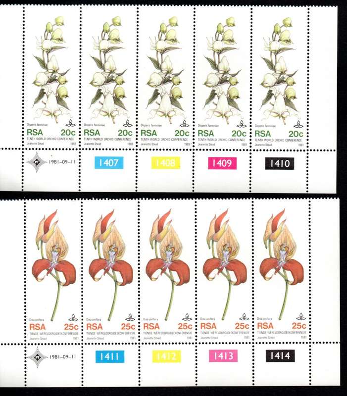 RSA 1981/09/11 Tenth World Orchid Conference Control Blocks