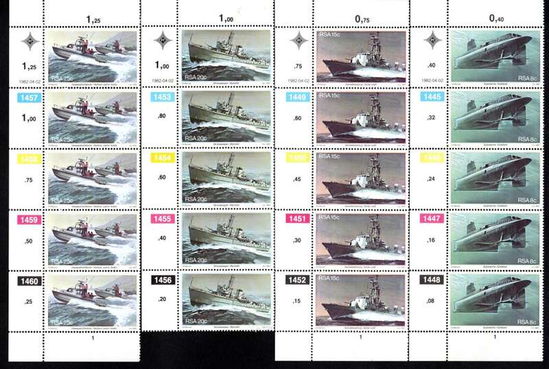 RSA 1982/04/02 Anniversary of Simonstown S Africa`s Navy Base Control Blocks