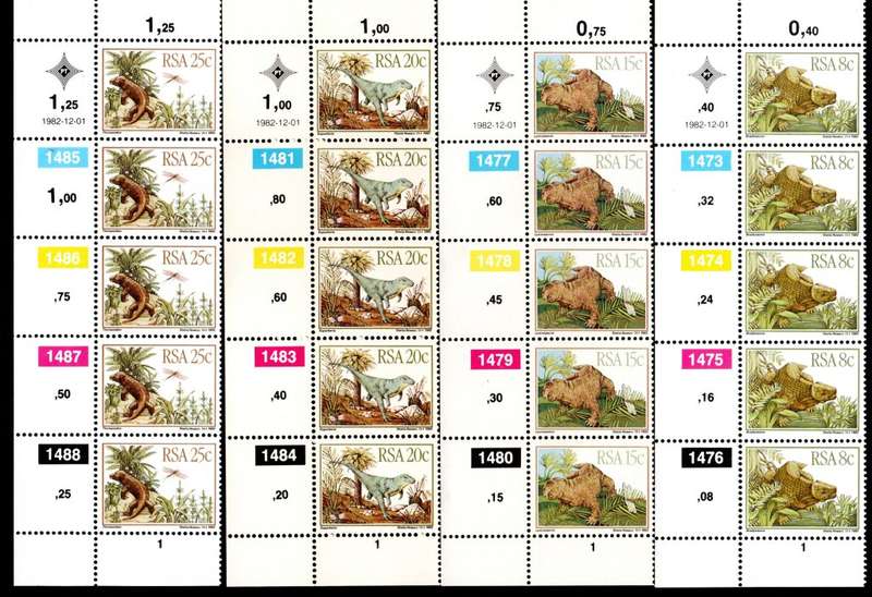 RSA 1982/12/01 Prehistoric Animals Control Blocks