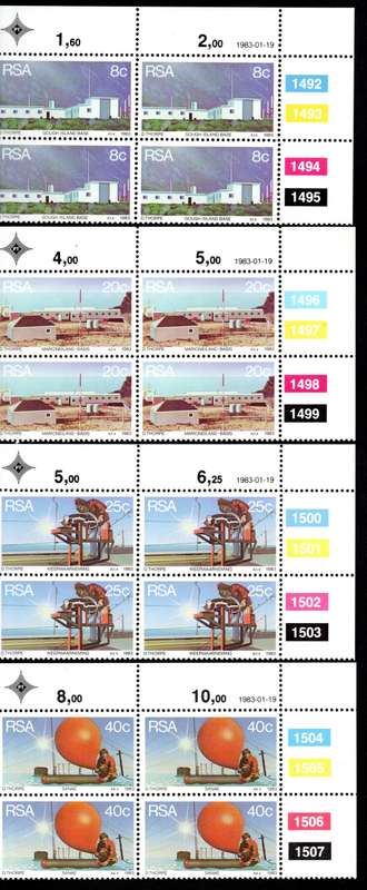 RSA 1983/01/19 Weather Stations Control Blocks