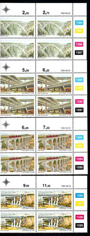 RSA 1984/08/24 South African Bridges Control Blocks