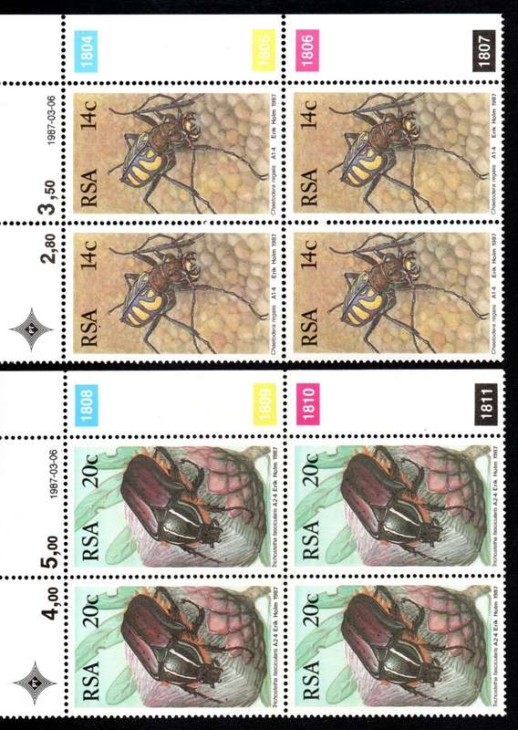 RSA 1987/03/06 South African Beetles Control Blocks