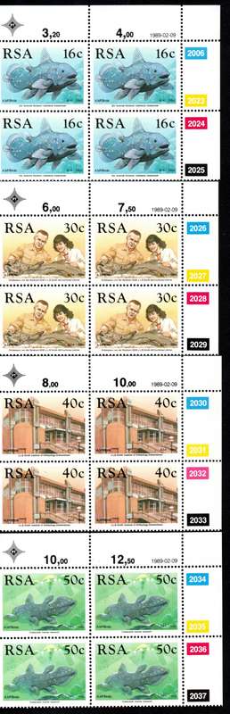 RSA 1989/02/09 Identification of the Coelacanth Control Blocks