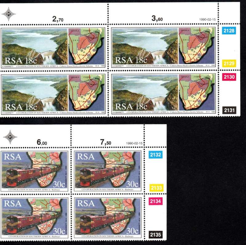 RSA 1990/20/15 Co-operation in Southern Africa Control Blocks