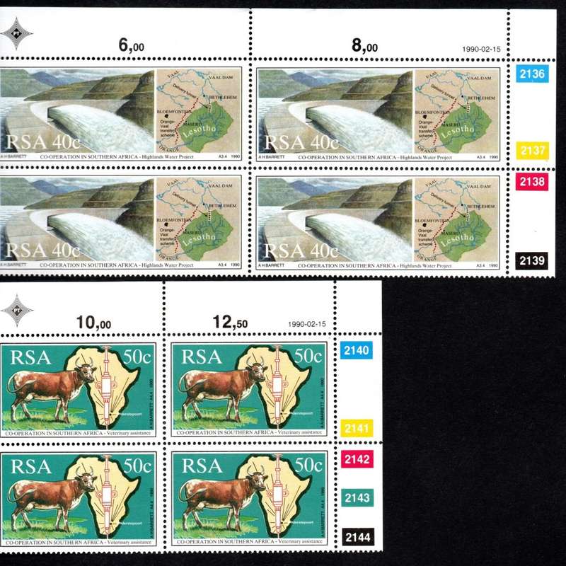 RSA 1990/20/15 Co-operation in Southern Africa Control Blocks