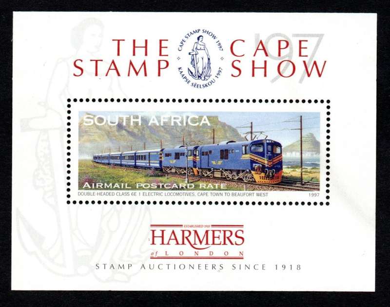 RSA 1997/10/08 The Cape Stamp Show 1997 Miniature Sheet