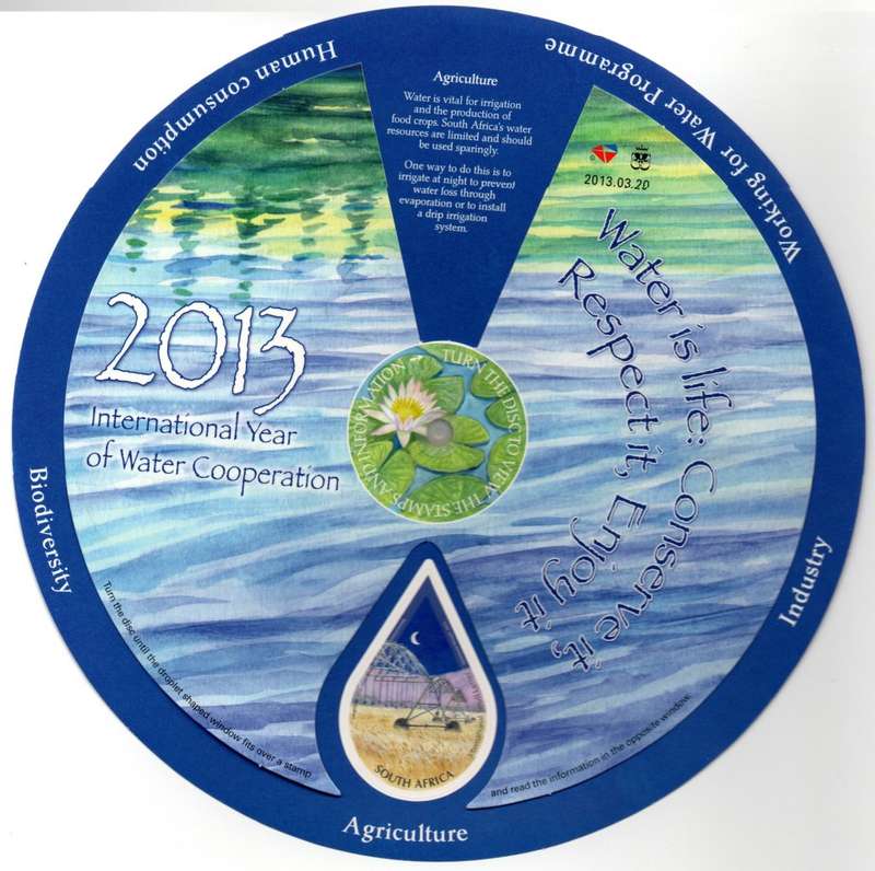 RSA 2013/03/20 Int Year of Water Cooperation Sheetlet