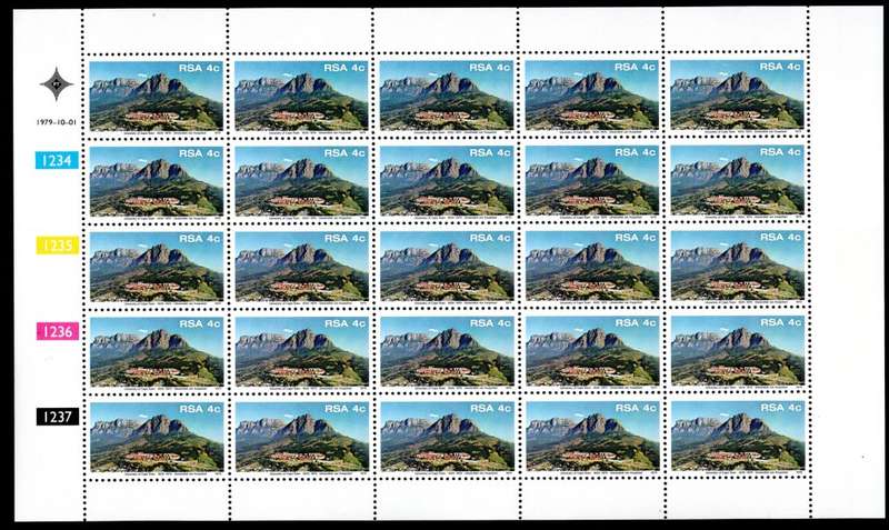 RSA 1979/10/01 150th Anniversary of Cape Town University Complete Sheet 25