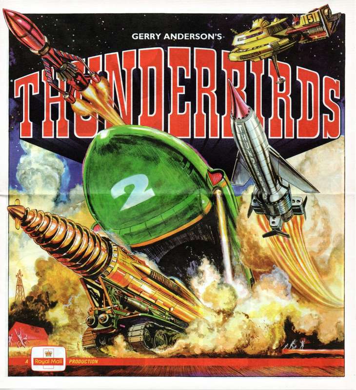 GB 2011/01/11 The Genius of Gerry Anderson : Thunderbirds Stamps & Motion Stamps