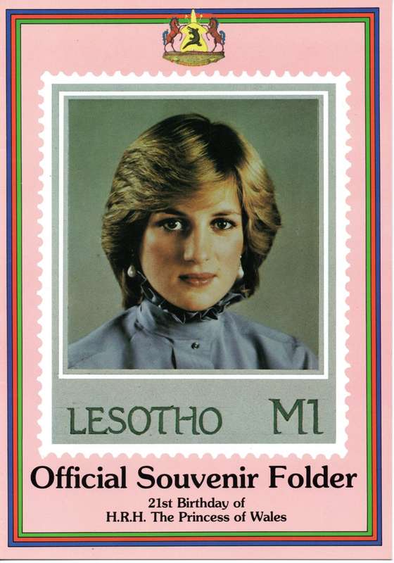 Lesotho 1982/07/01 21st Birthday of HRH The Princess of Wales Official Souvenir Folder