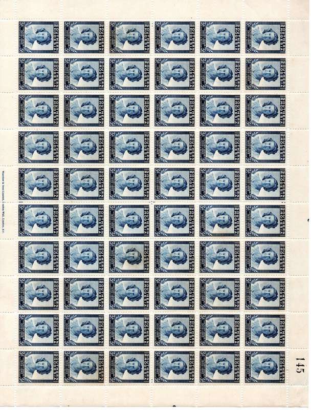 Southern Rhodesia 1947/05/08 Victory Issue 3d Deep Blue 145