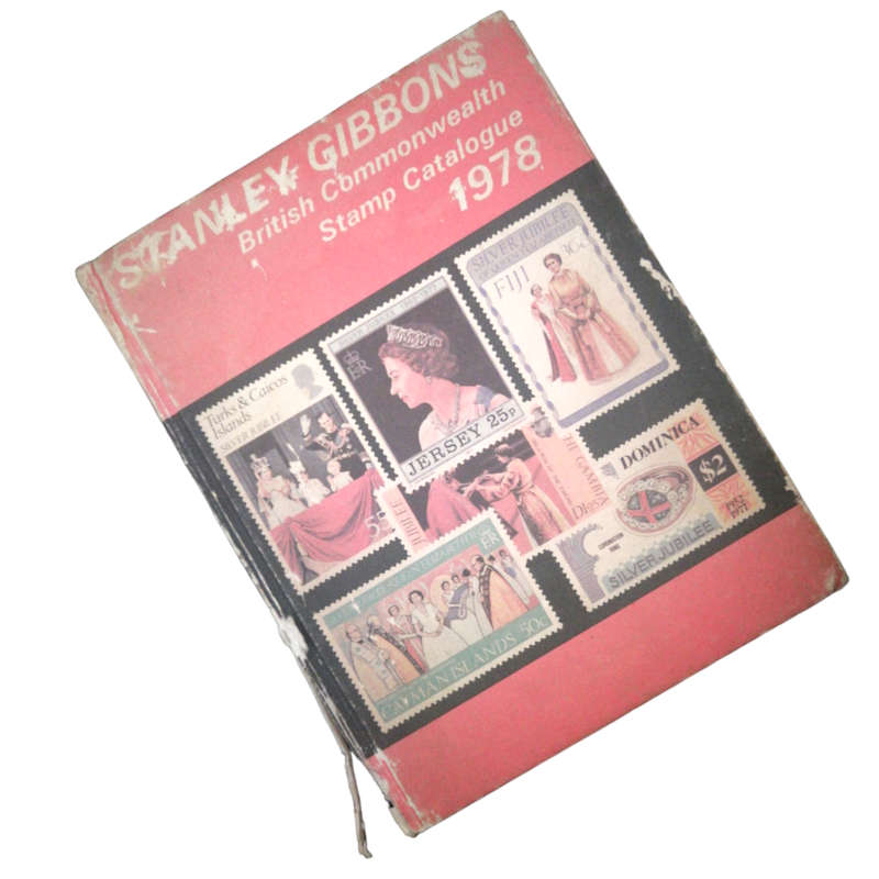 1978 Stanley Gibbons British Commonwealth Stamp Catalogue Hardcover w/o Dustjacket