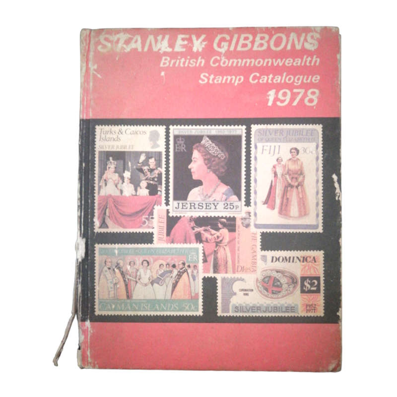 1978 Stanley Gibbons British Commonwealth Stamp Catalogue Hardcover w/o Dustjacket