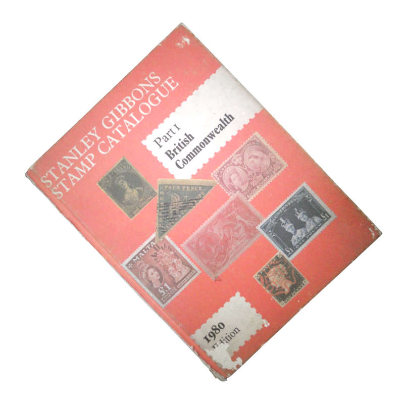 1980 Stanley Gibbons Stamp Catalogue- Part 1- British Commonwealth Hardcover w/o Dustjacket