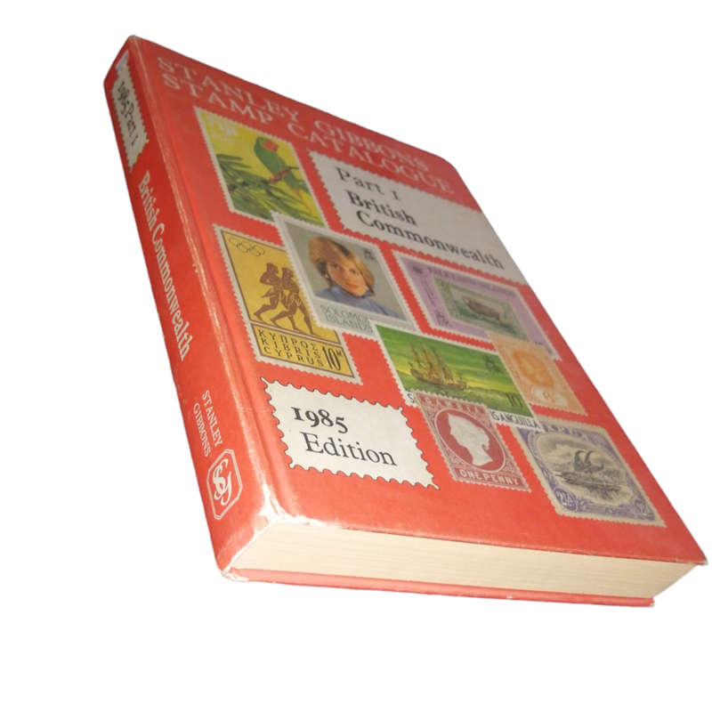 1985 Stanley Gibbons Stamp Catalogue- Part 1- British Commonwealth Hardcover w/o Dustjacket