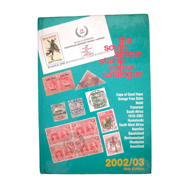 2002/03 The South African Stamp Color Catalogue Hardcover w/o Dustjacket
