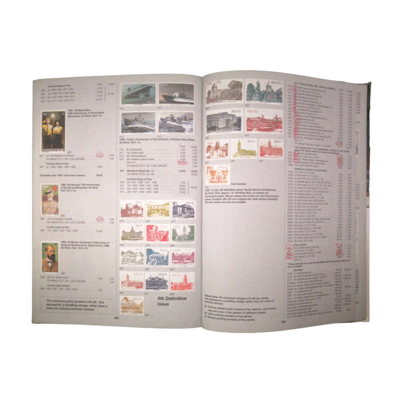 2002/03 The South African Stamp Color Catalogue Hardcover w/o Dustjacket
