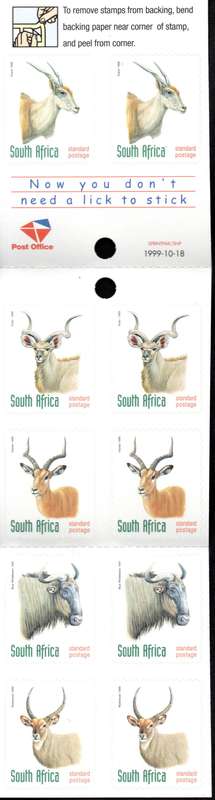 RSA 1999/10/18 Booklet No. 34 `Now you don`t have to lick to stick`