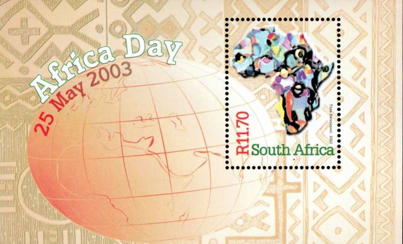 RSA 2003/05/25 Africa Day Miniature Sheet