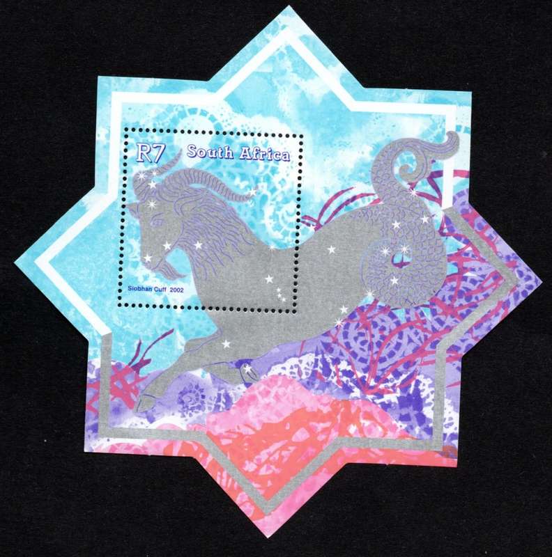 RSA 2002/11/01 Year of the Goat Miniature Sheet