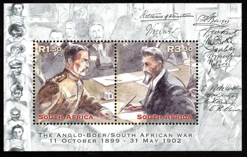 RSA 2002/05/17 Boer War / South Africa War II Miniature Sheet