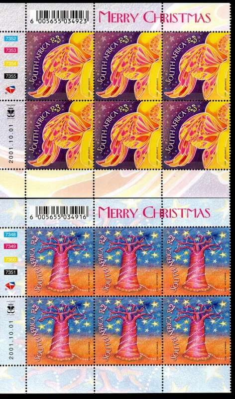 RSA 2001/10/01 Christmas 2001 Control Block Set