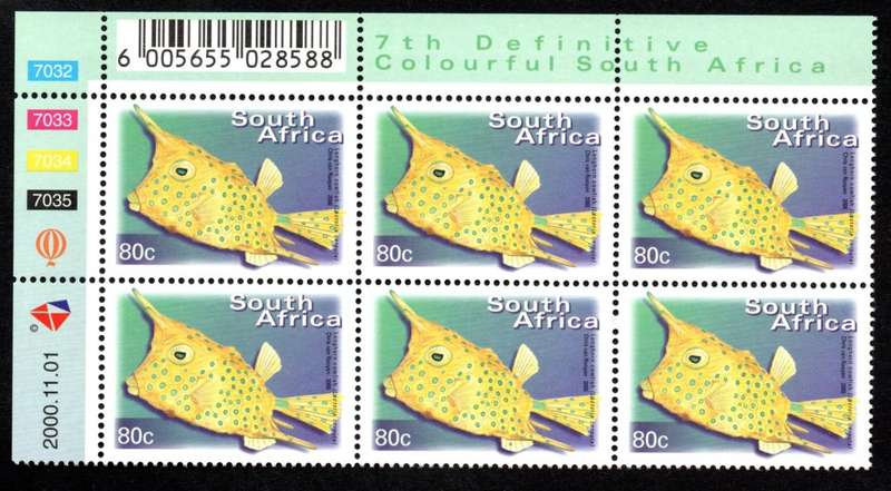 RSA 2000/11/01 7th Definitive Issue 80c Control Blocks