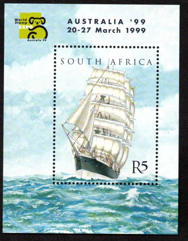 RSA 1999/03/19 Australia 1999 World Stamp Exhibition Expo Miniature Sheet
