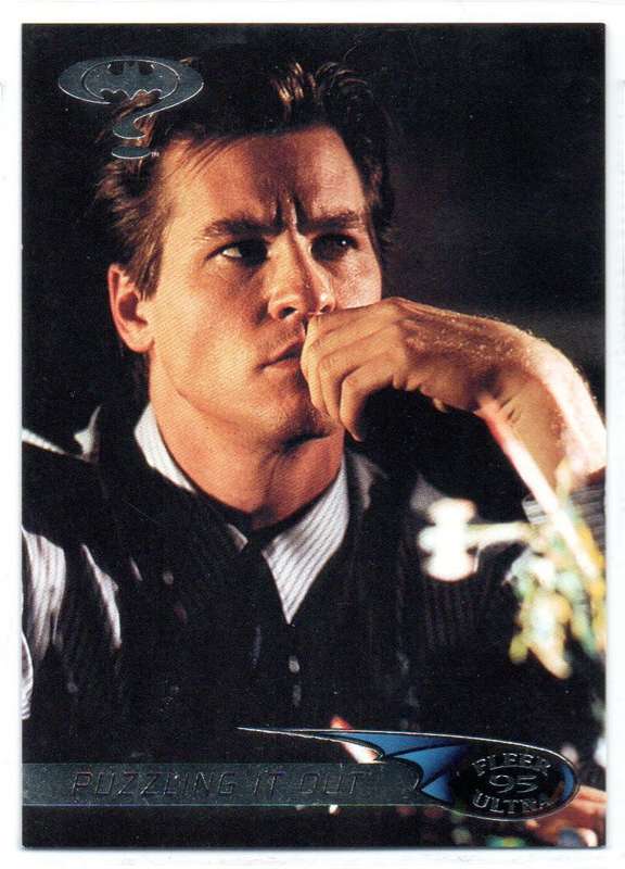 Fleer Ultra 95 DC Comics Batman Forever  - 50 Puzzling it Out