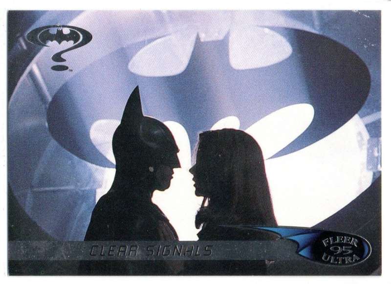 Fleer Ultra 95 DC Comics Batman Forever  - 61 Clear Signals